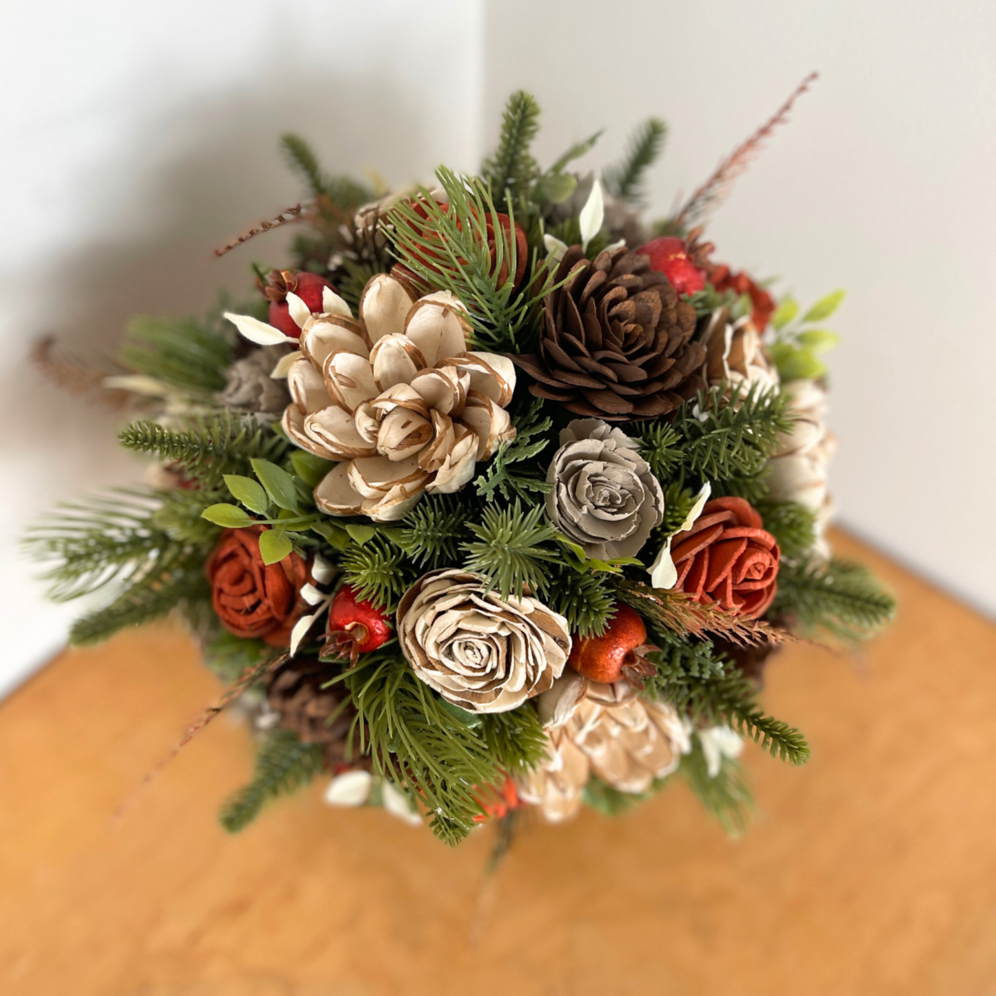 Evergreen Harvest Northwoods Bouquet