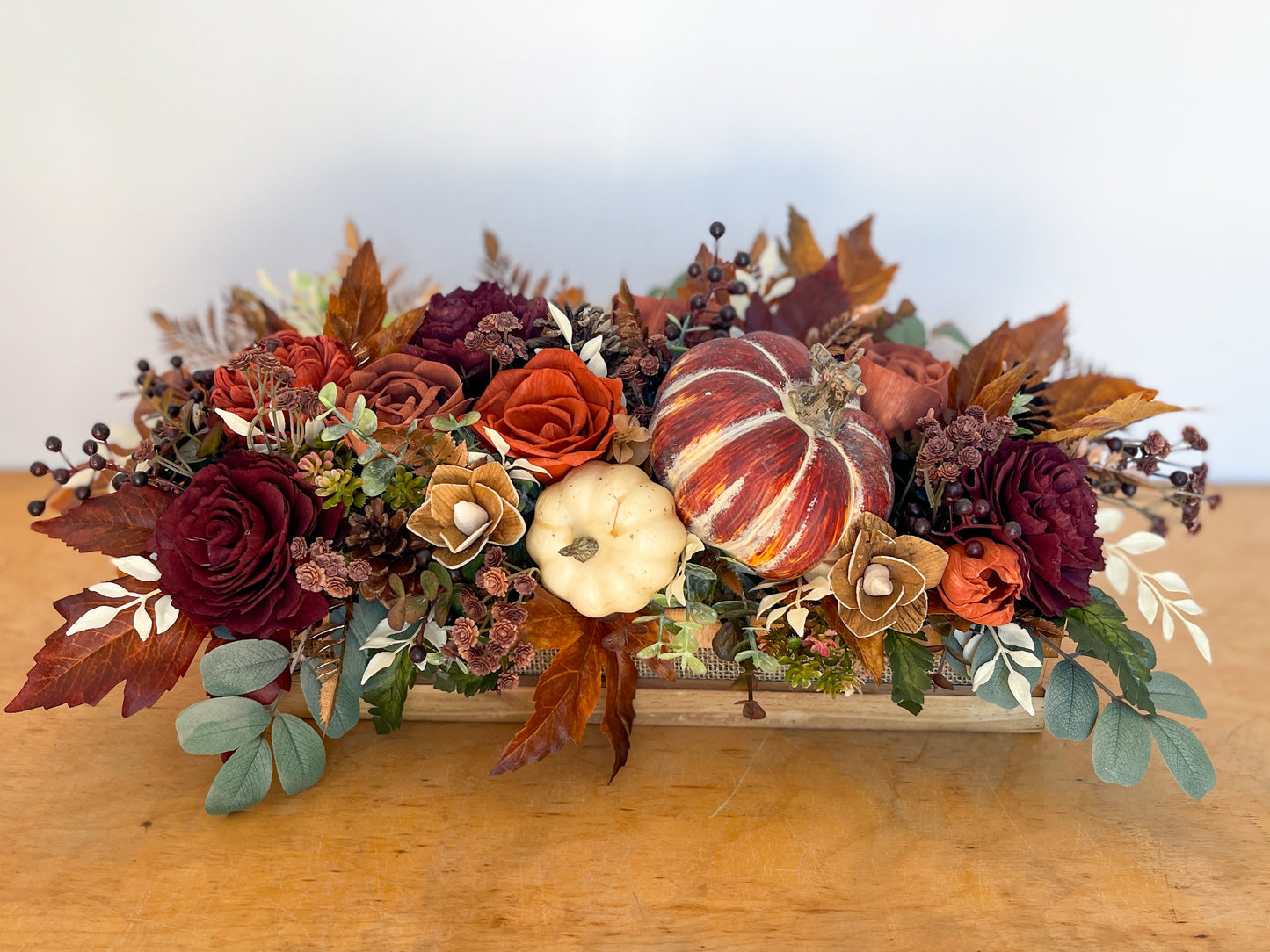 Autumn Splendor Pumpkin Crate