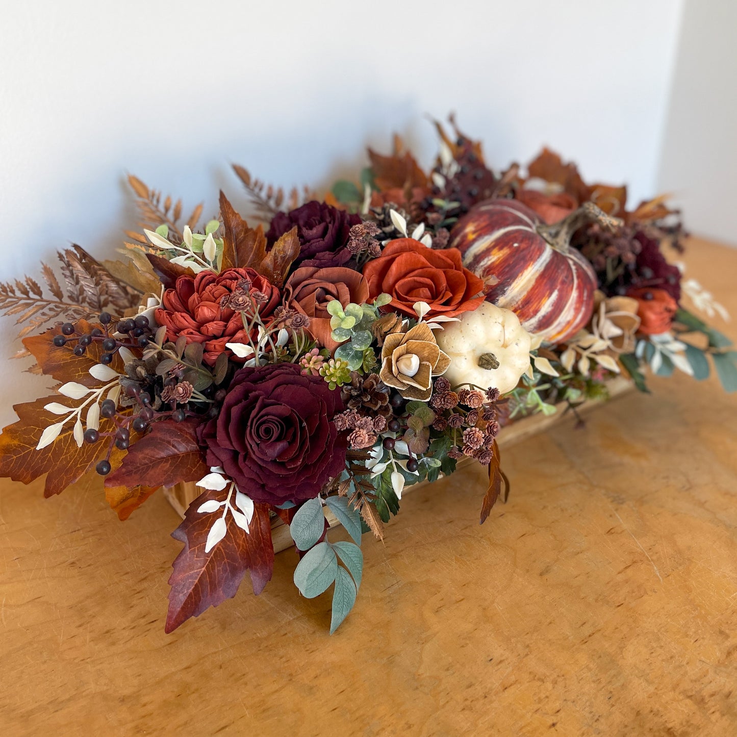 Autumn Splendor Pumpkin Crate