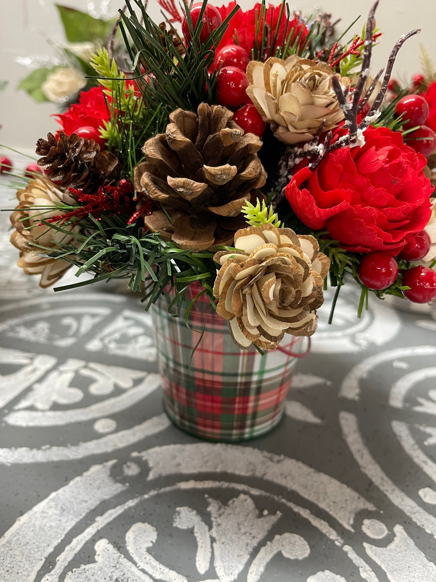 Tin Pail Planter
