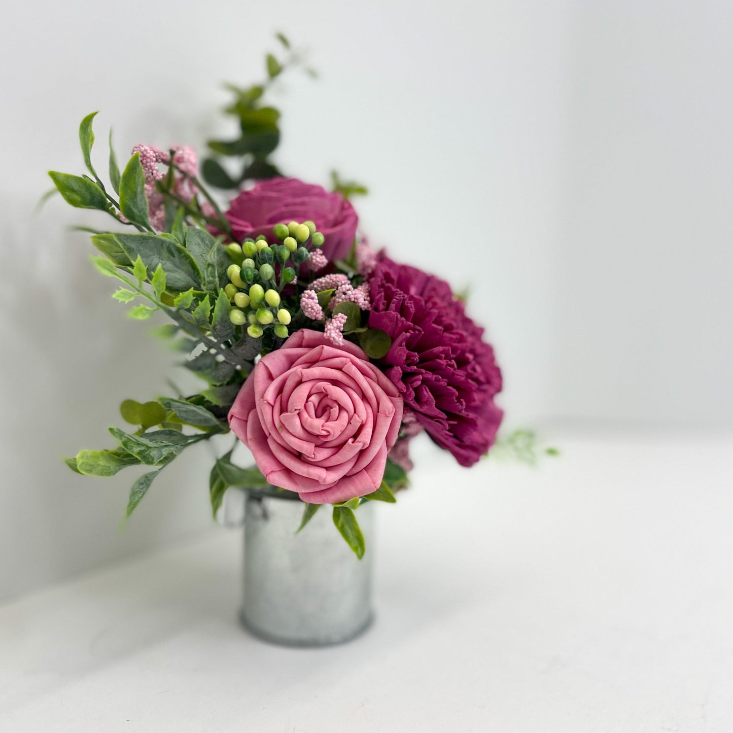 Mini Milk Can Bouquet - Fandango & Ballet Slipper