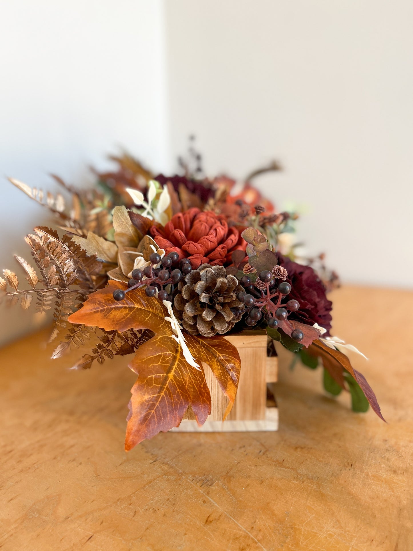 Autumn Splendor Pumpkin Crate