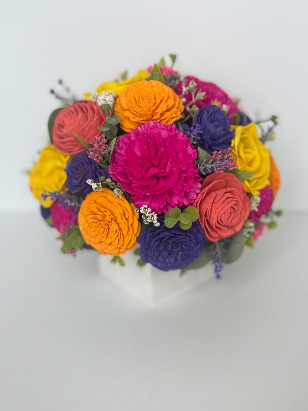 Summer Centerpiece Box, White