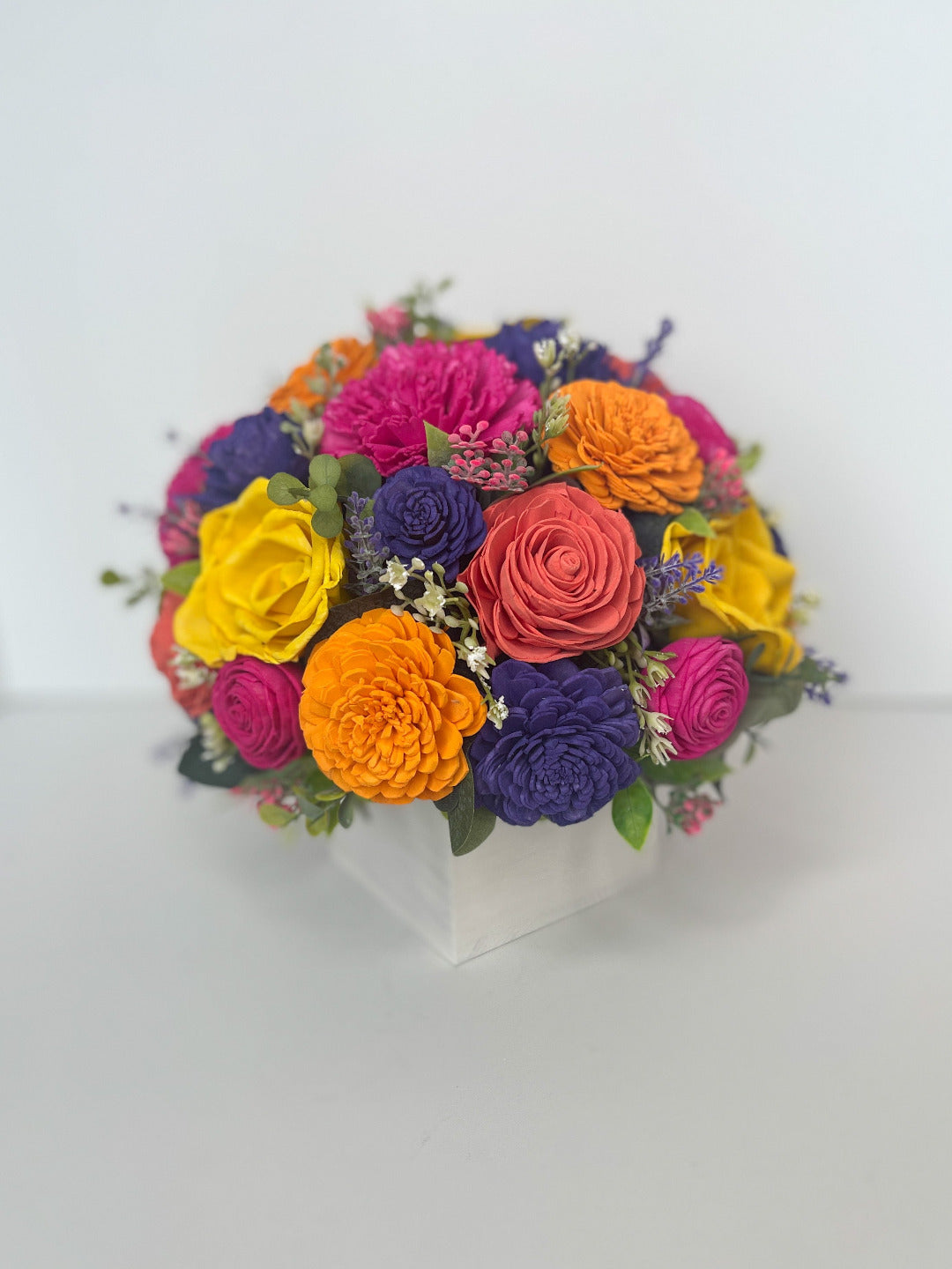 Summer Centerpiece Box, White