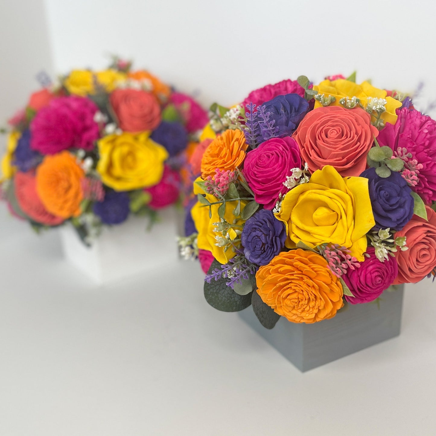 Summer Centerpiece Box, Grey