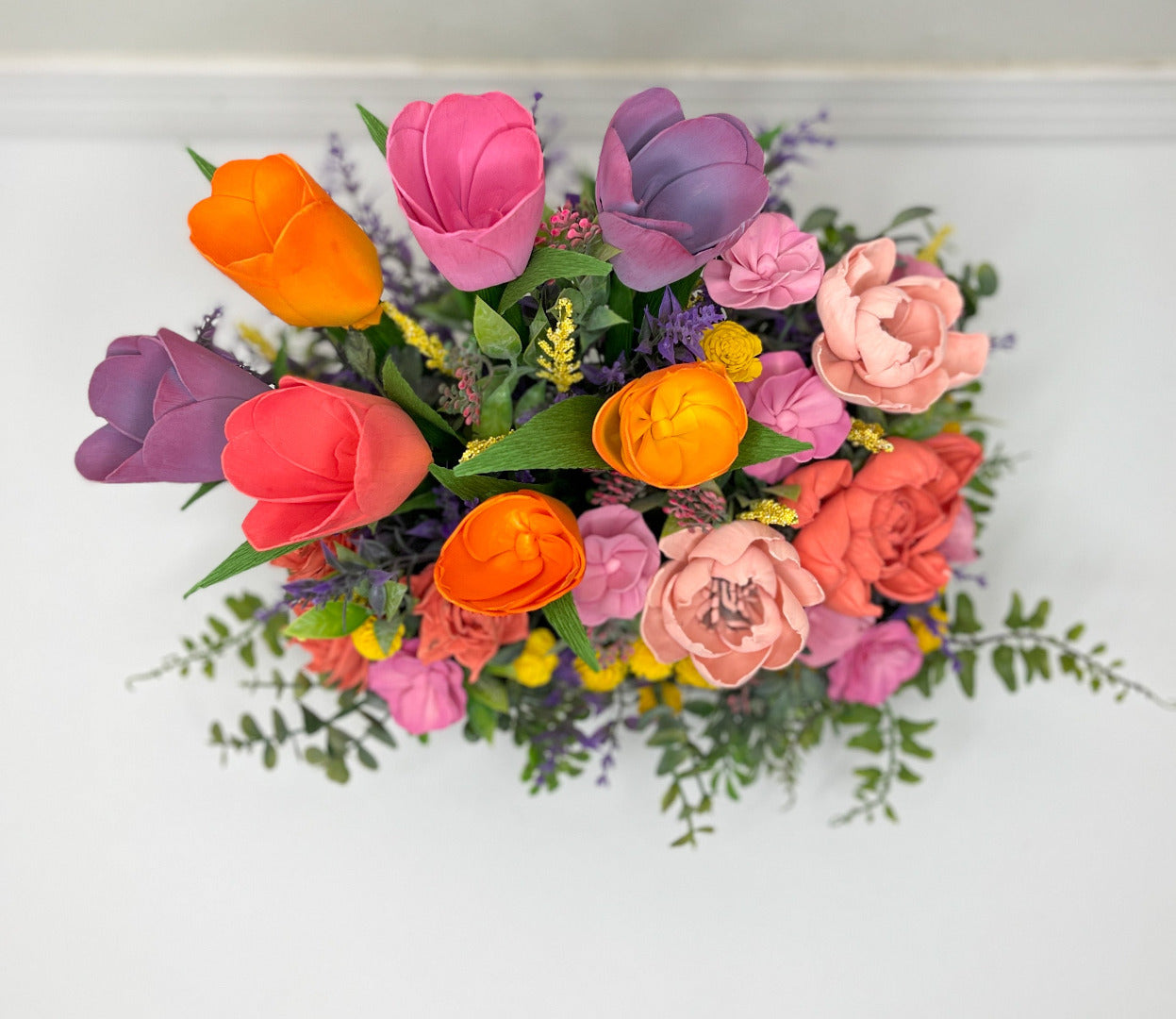 Spring Wildflower Tulip Crate