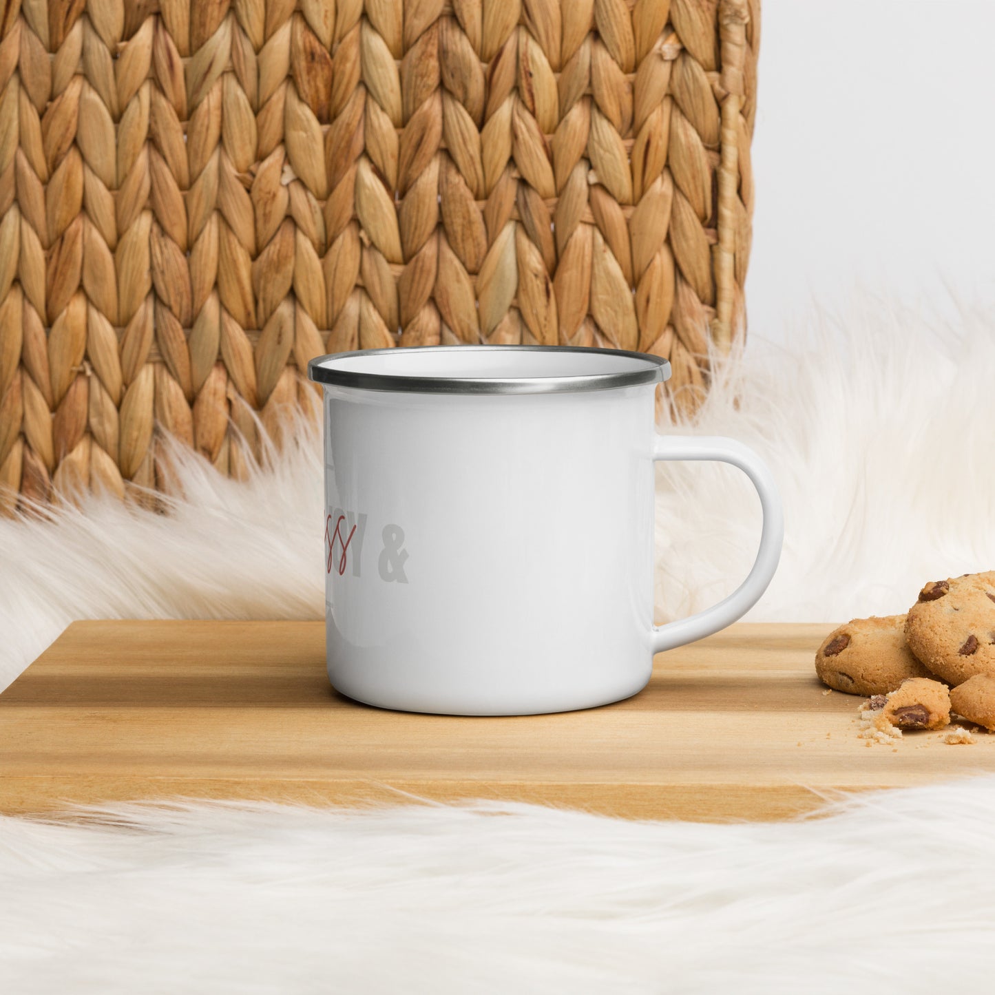 Beauty, Joy & Kindness Enamel Mug