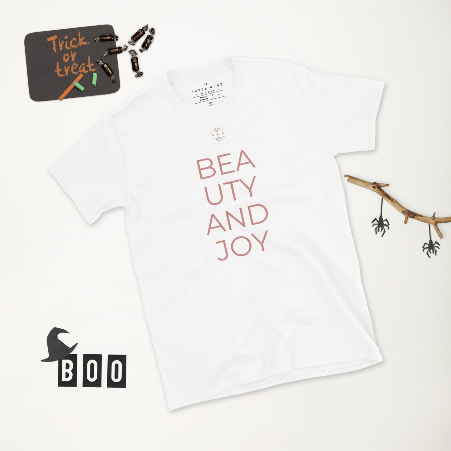 "Beauty and Joy" Short-Sleeve Unisex T-Shirt