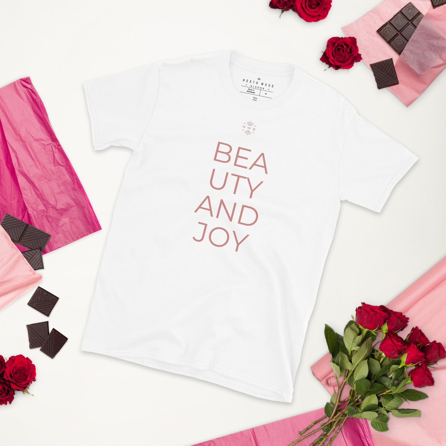 "Beauty and Joy" Short-Sleeve Unisex T-Shirt