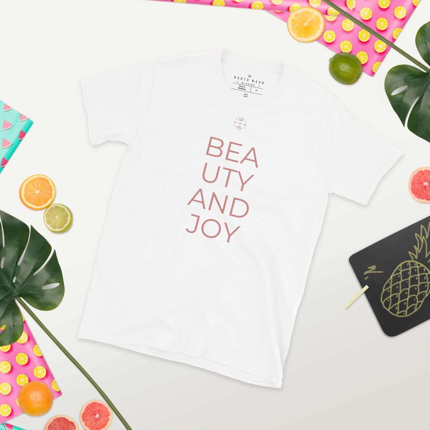 "Beauty and Joy" Short-Sleeve Unisex T-Shirt