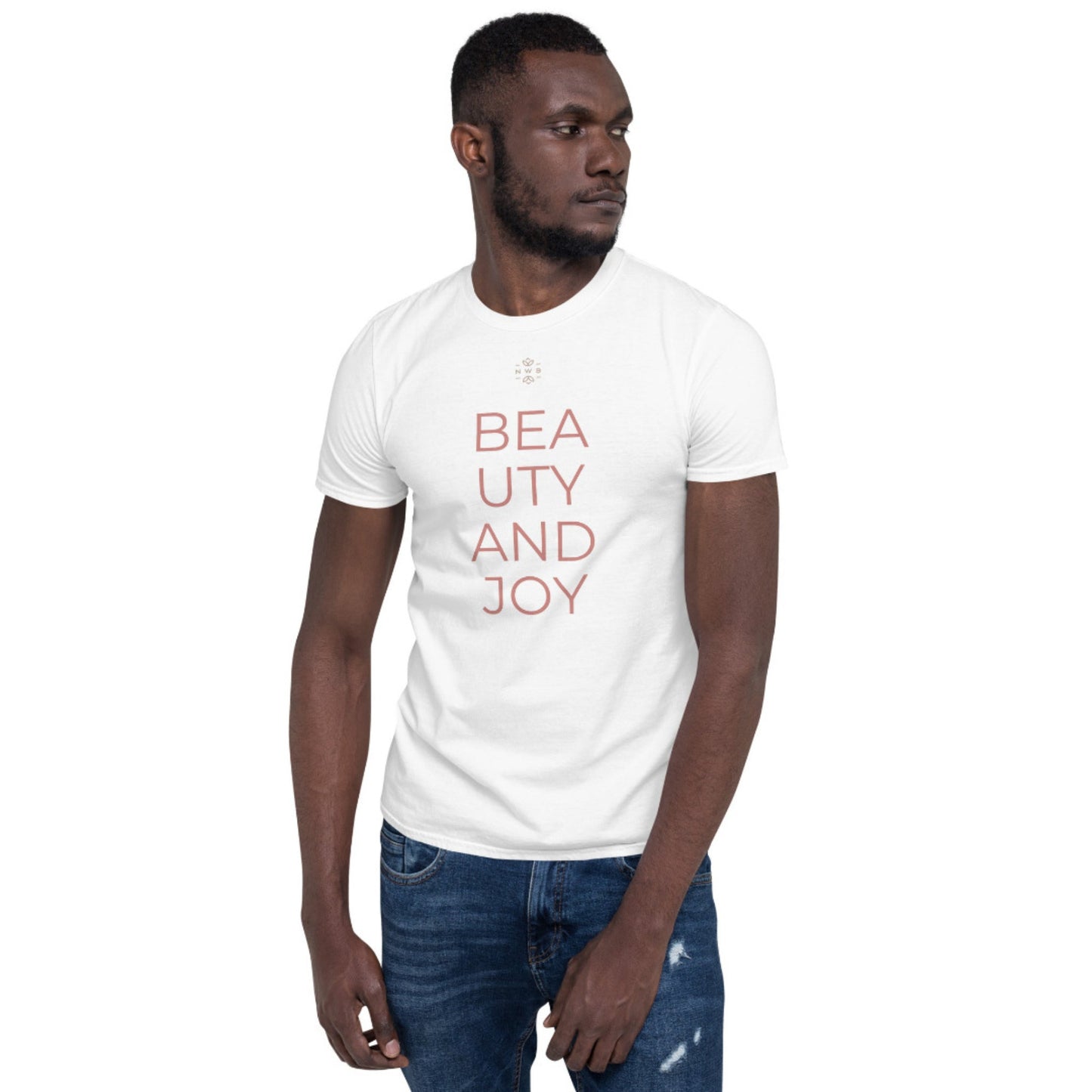 "Beauty and Joy" Short-Sleeve Unisex T-Shirt