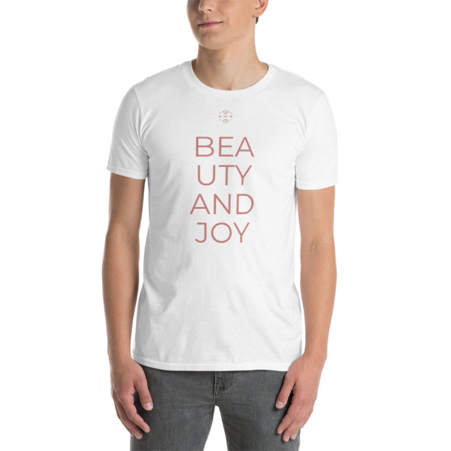 "Beauty and Joy" Short-Sleeve Unisex T-Shirt