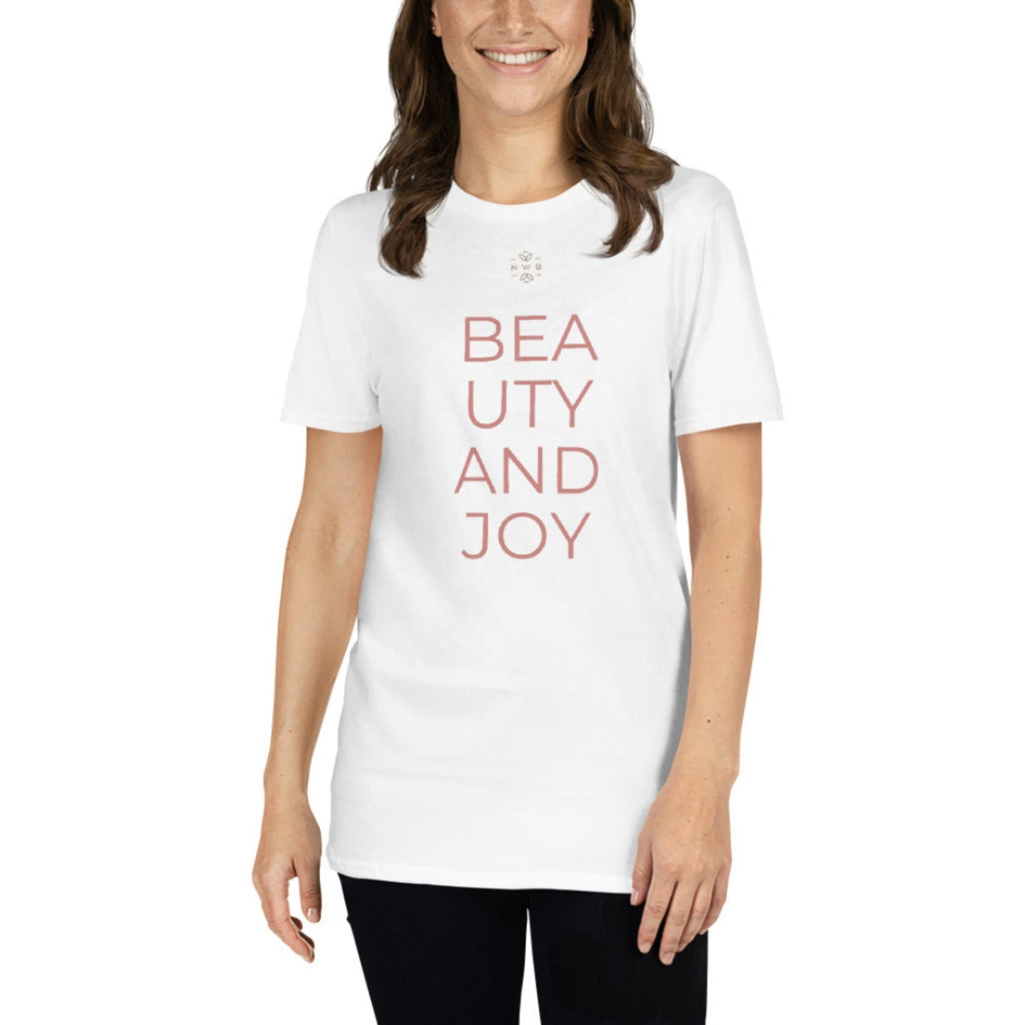 "Beauty and Joy" Short-Sleeve Unisex T-Shirt
