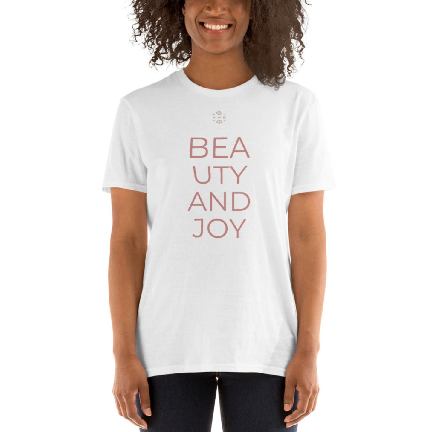 "Beauty and Joy" Short-Sleeve Unisex T-Shirt