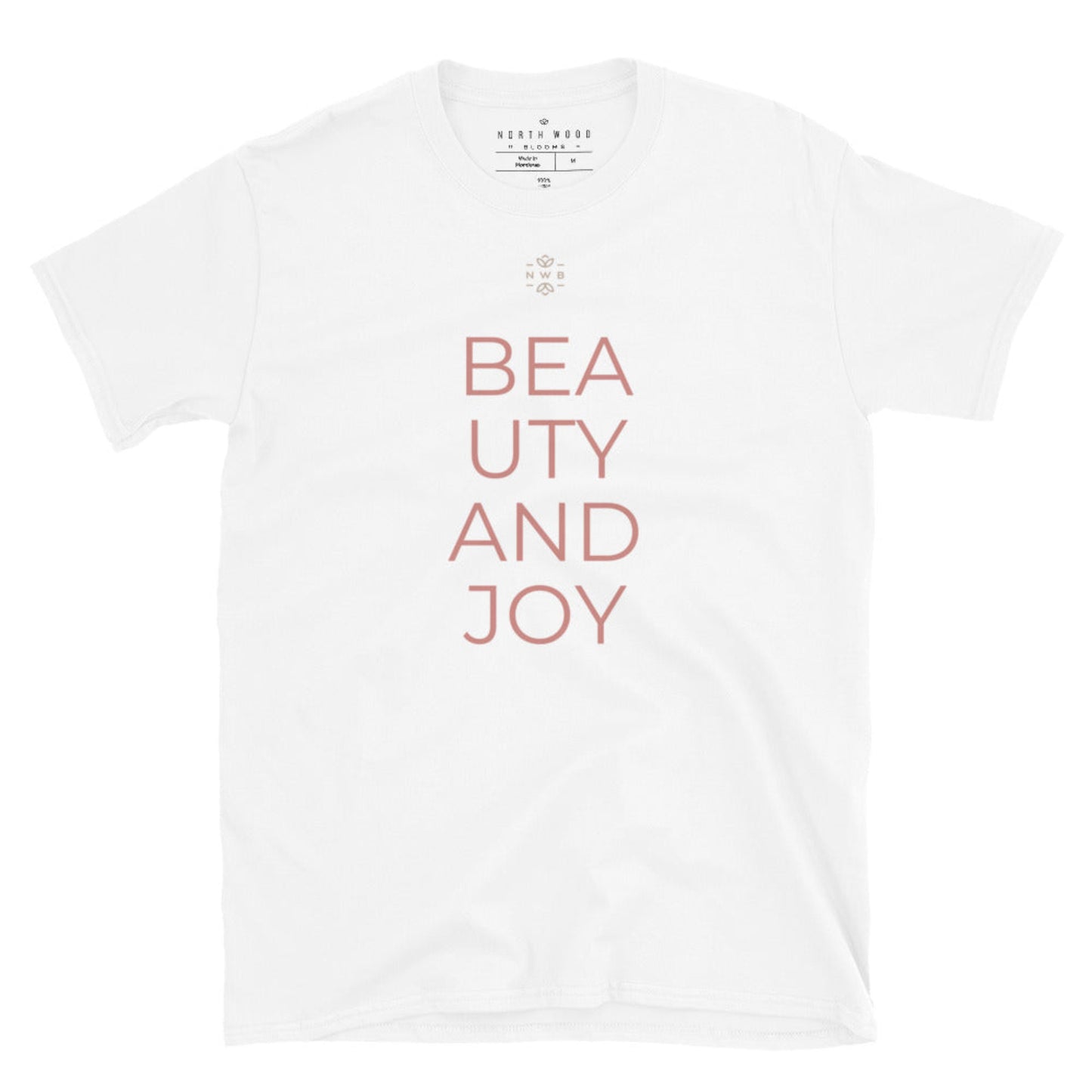 "Beauty and Joy" Short-Sleeve Unisex T-Shirt