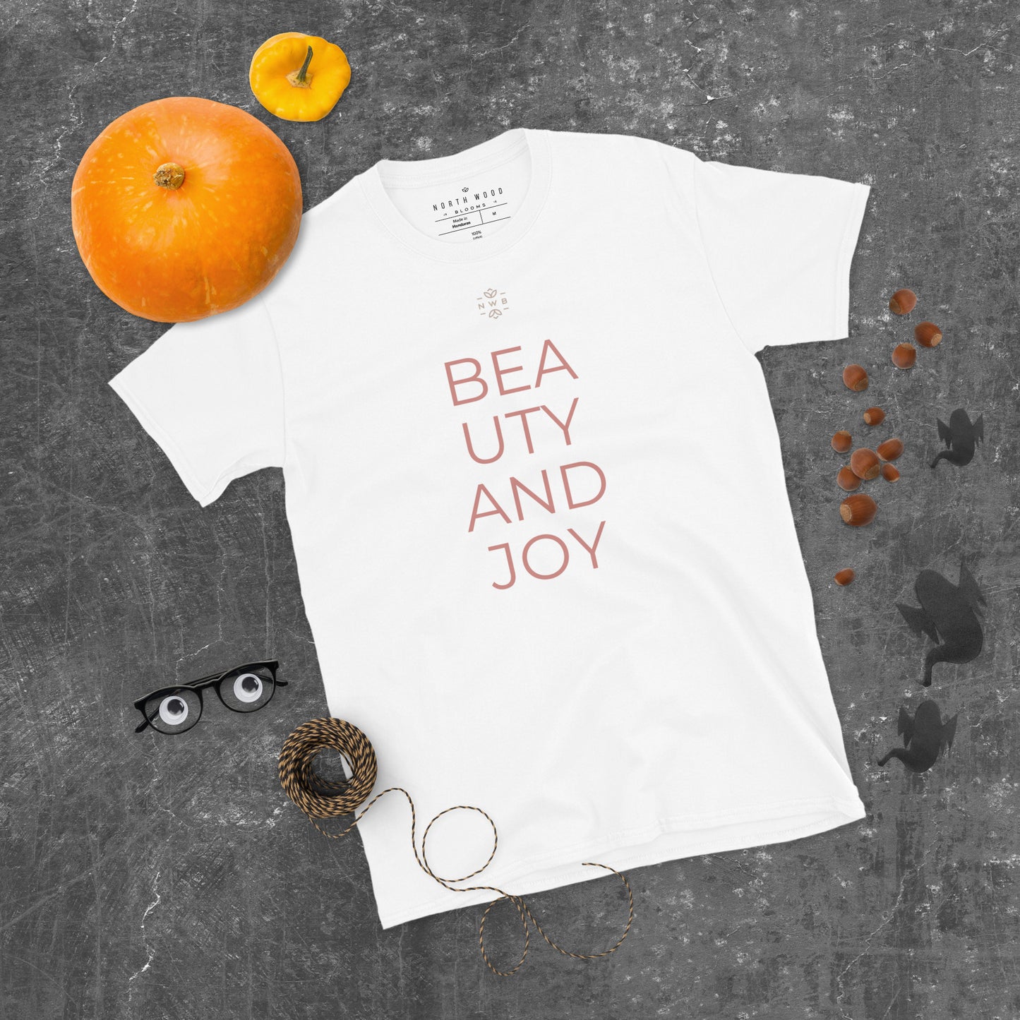 "Beauty and Joy" Short-Sleeve Unisex T-Shirt