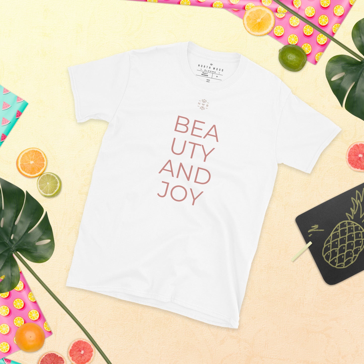 "Beauty and Joy" Short-Sleeve Unisex T-Shirt