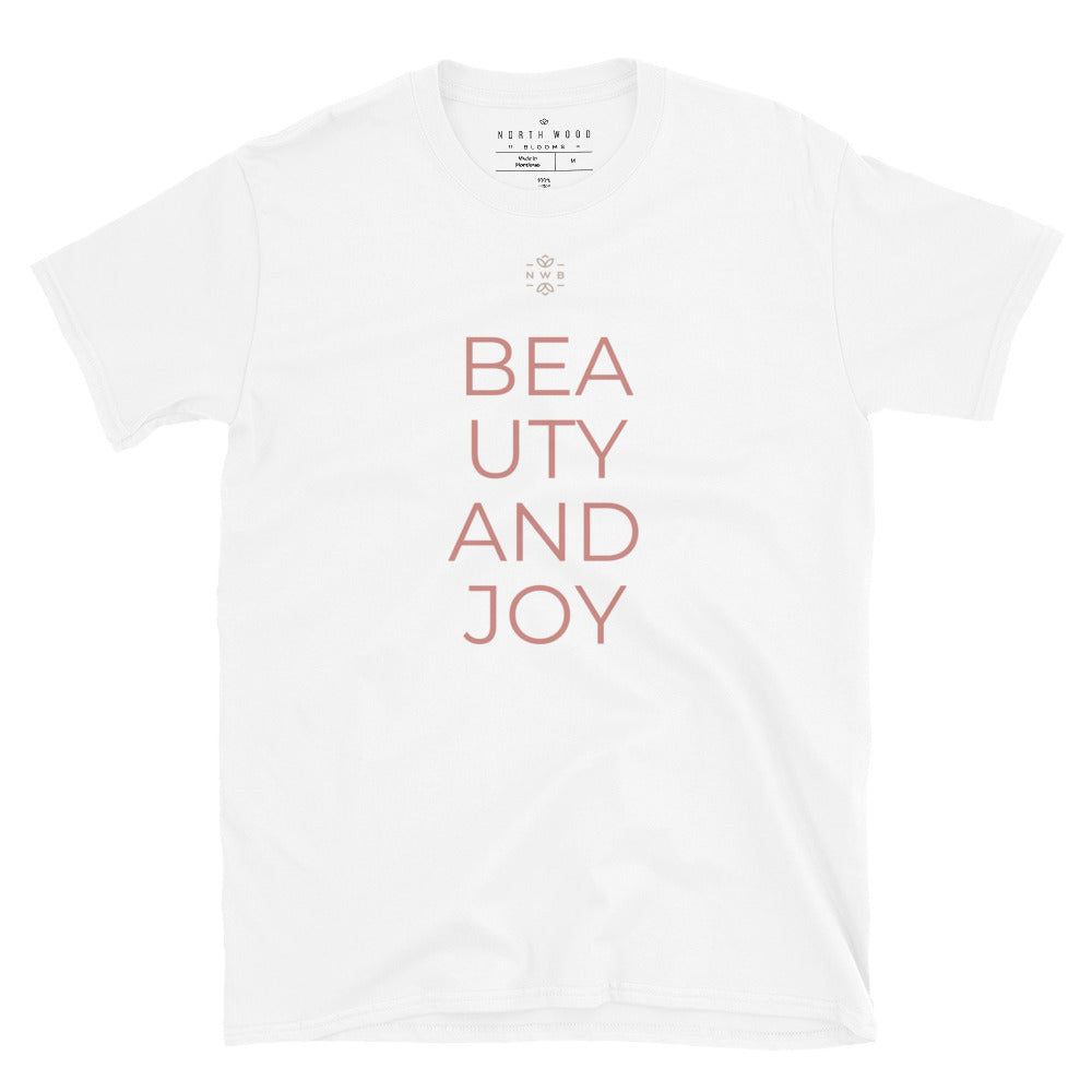"Beauty and Joy" Short-Sleeve Unisex T-Shirt