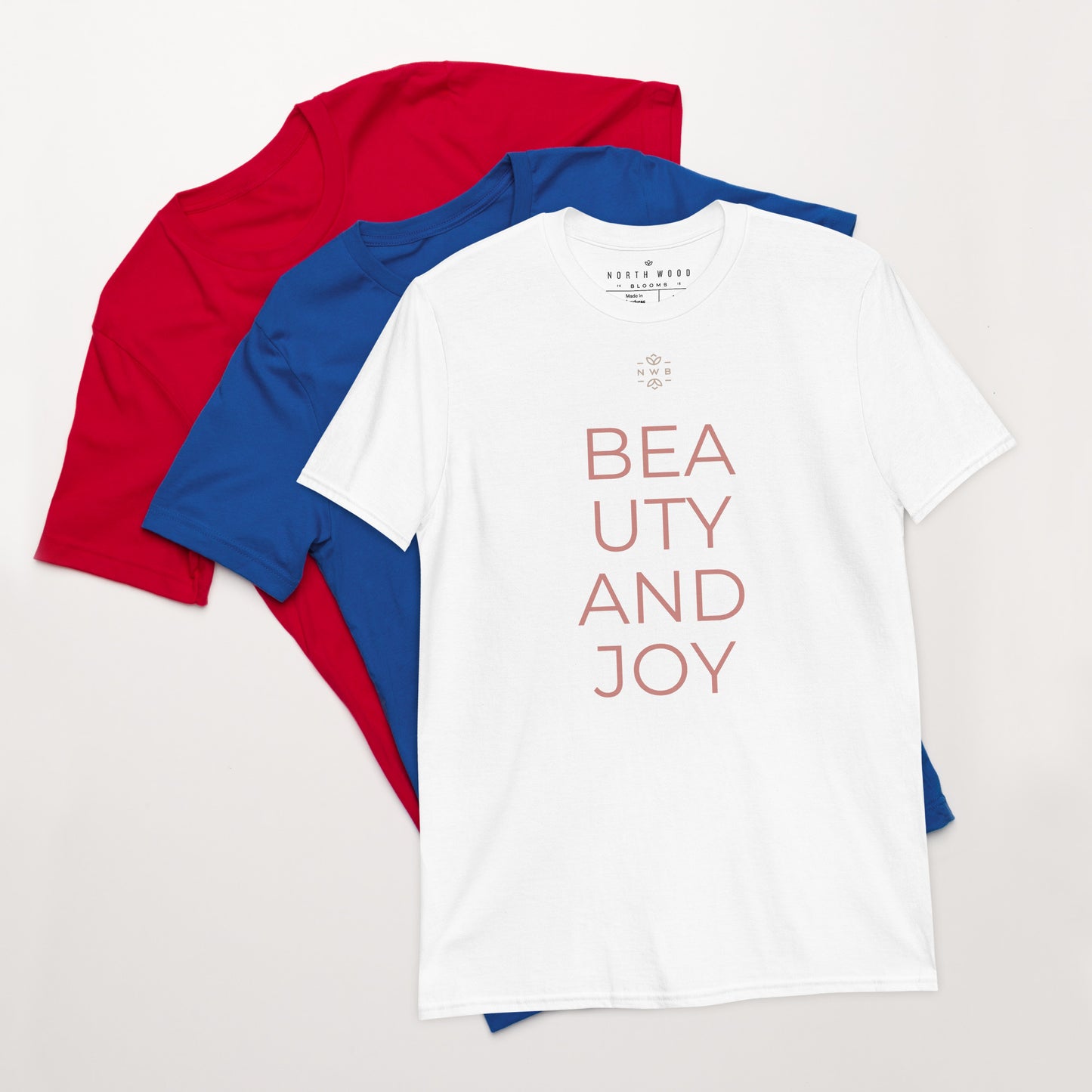 "Beauty and Joy" Short-Sleeve Unisex T-Shirt