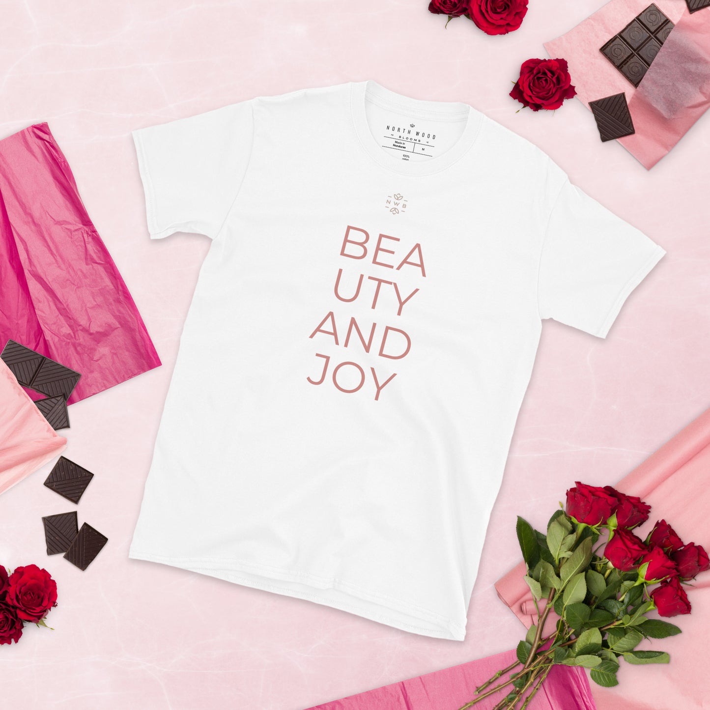 "Beauty and Joy" Short-Sleeve Unisex T-Shirt