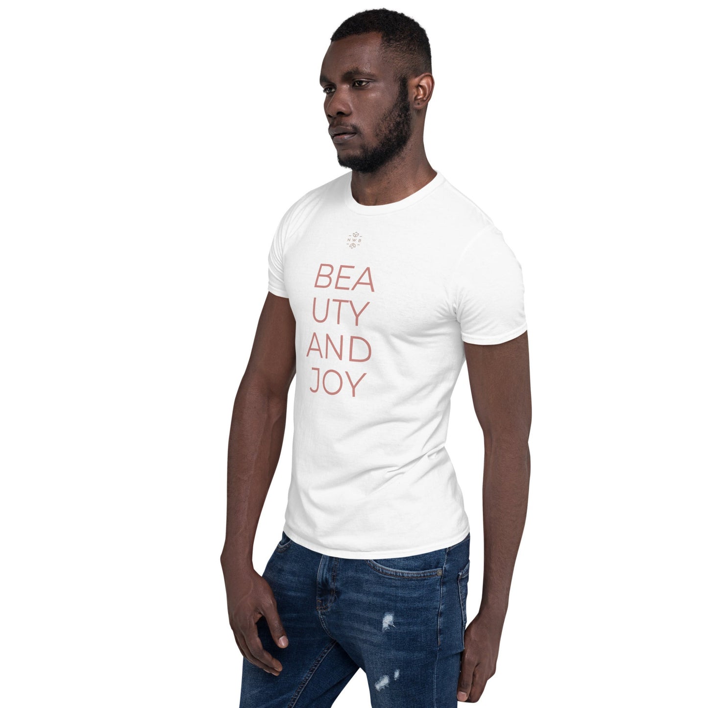"Beauty and Joy" Short-Sleeve Unisex T-Shirt