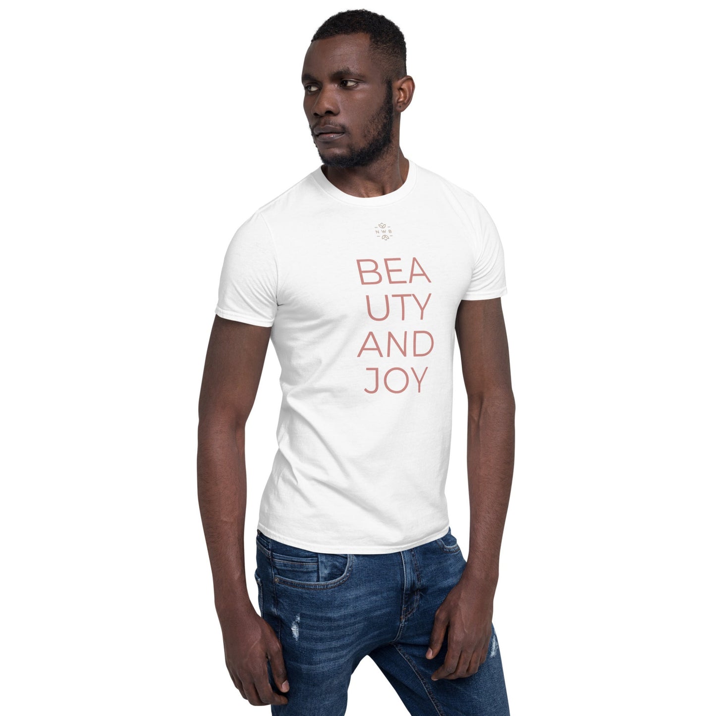 "Beauty and Joy" Short-Sleeve Unisex T-Shirt