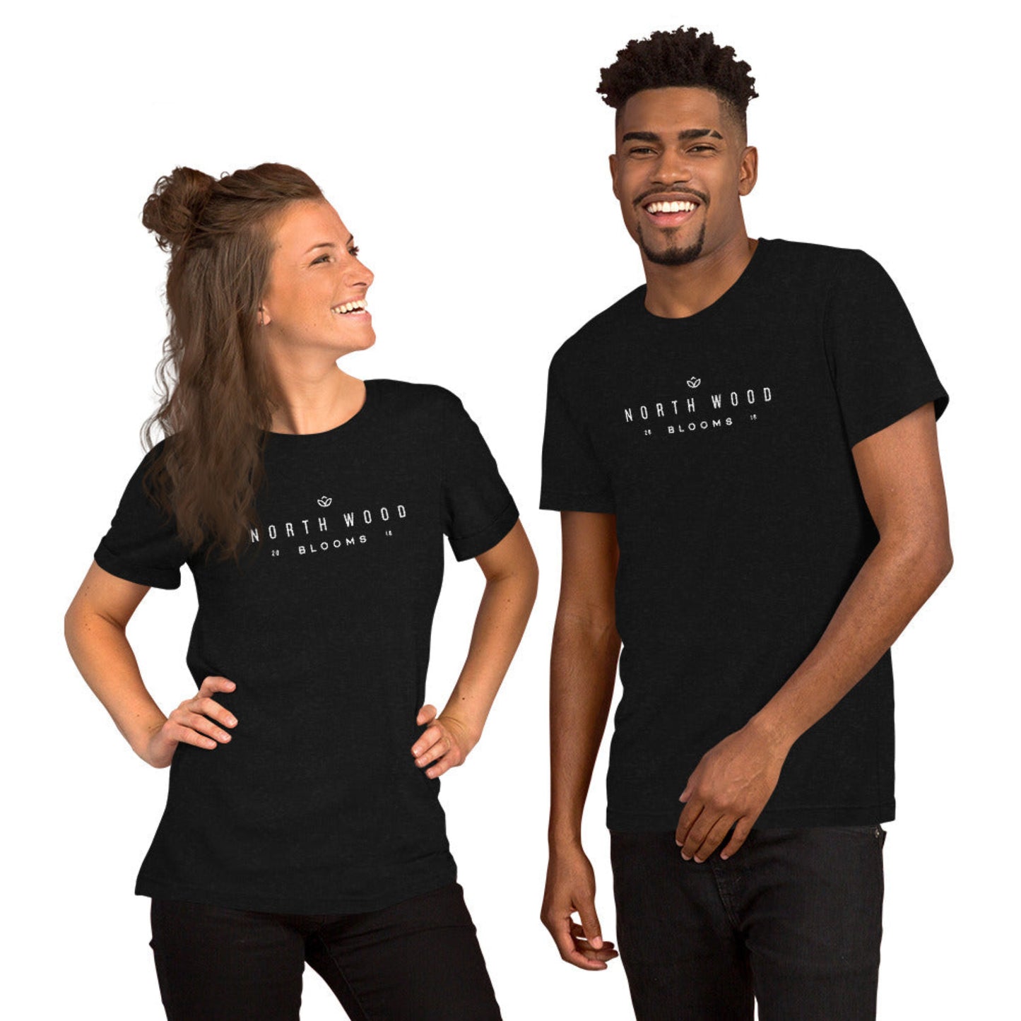 North Wood Blooms Unisex t-shirt