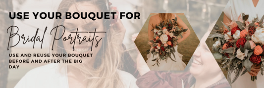 Boho Bouquet Bridal Portrait Styled Shoot