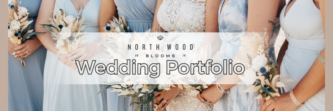 North Wood Blooms Wood Flower Florist based in Wisconsin Wood Flower Wedding Florals Portfolio Blog Post