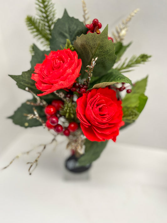 Merry Bud Vase Duo Bouquet