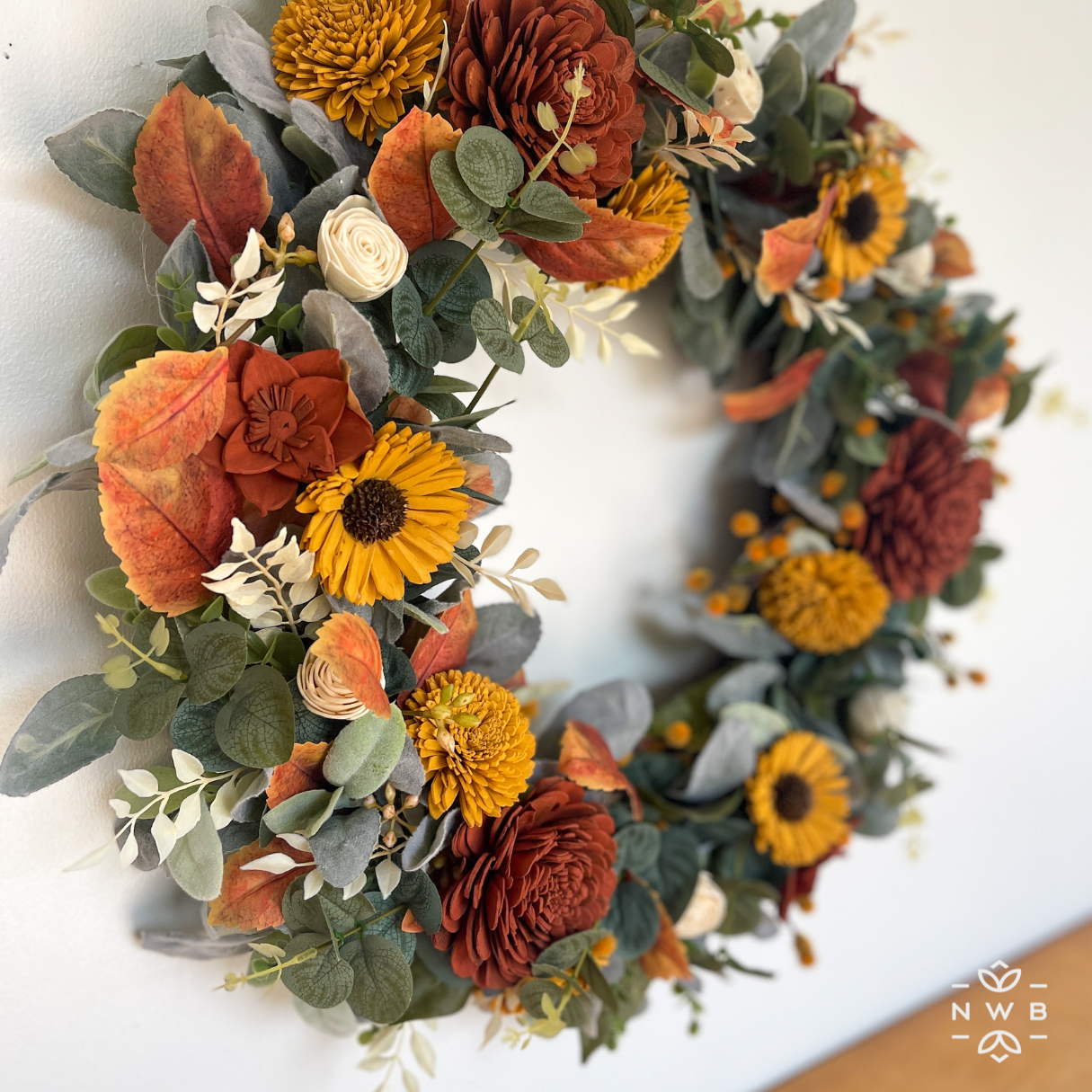 Autumn Afternoon Wreath (20 inches)