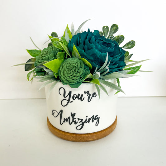 You're Amazing Succulent Garden