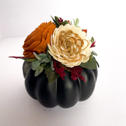 Black Pumpkin Trio Bouquet