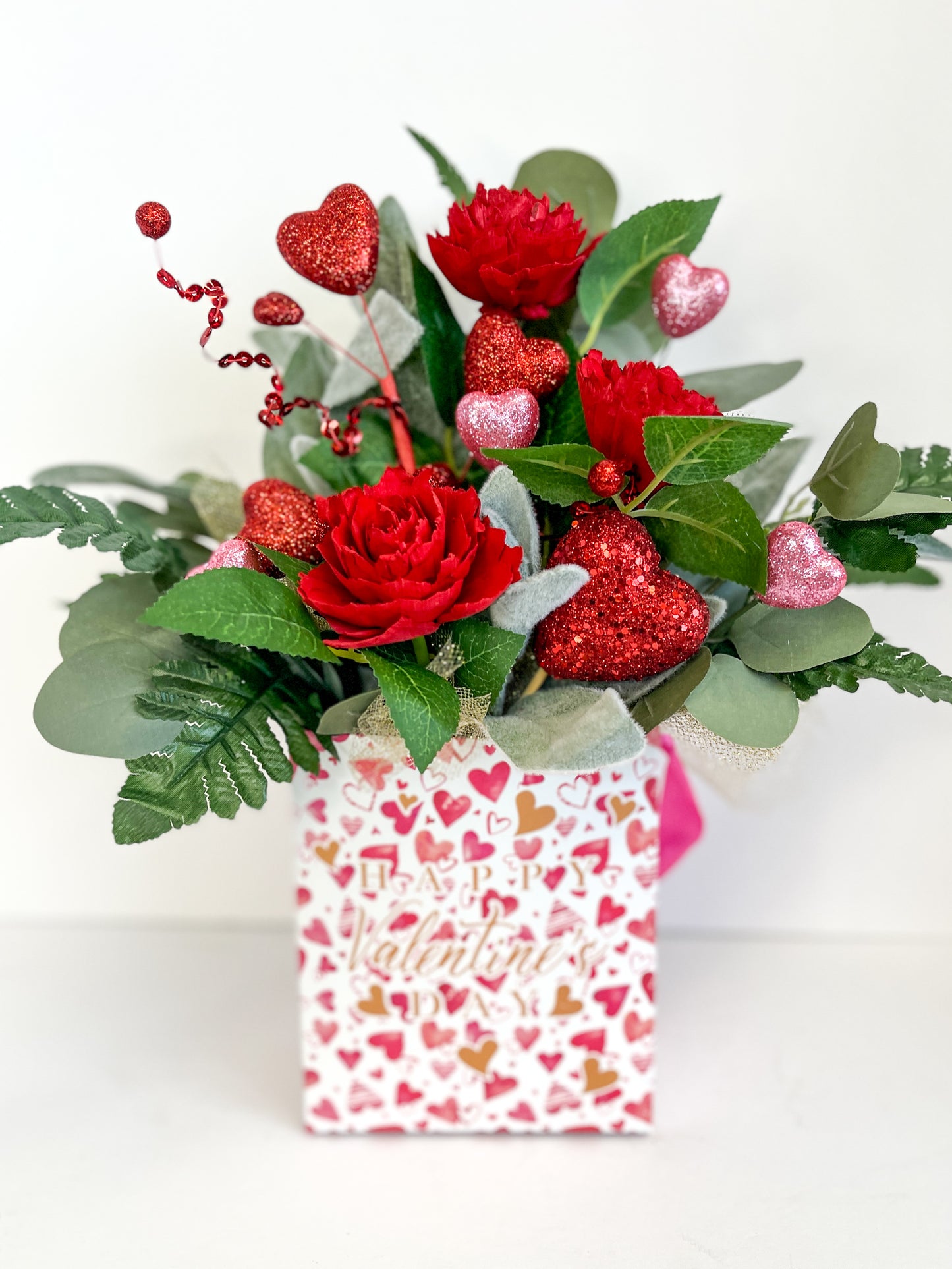 Valentine Box Trio Bouquet