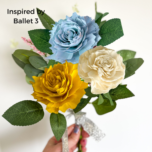 Inspired by Ballet 3 Trio Dance Bouquet - Expressions Fundraiser 🩰