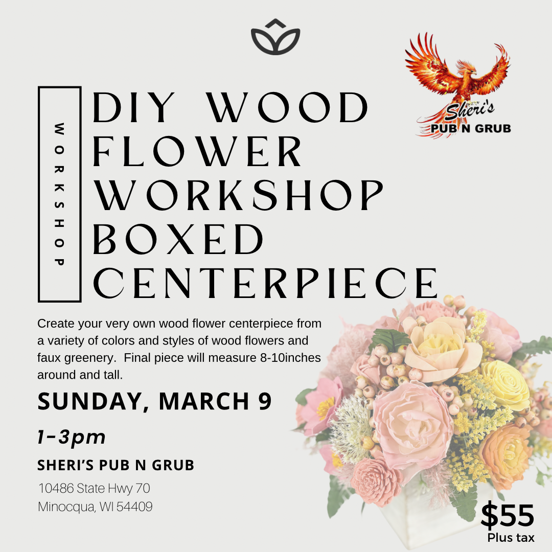 March 9 Boxed Centerpiece DIY Workshop