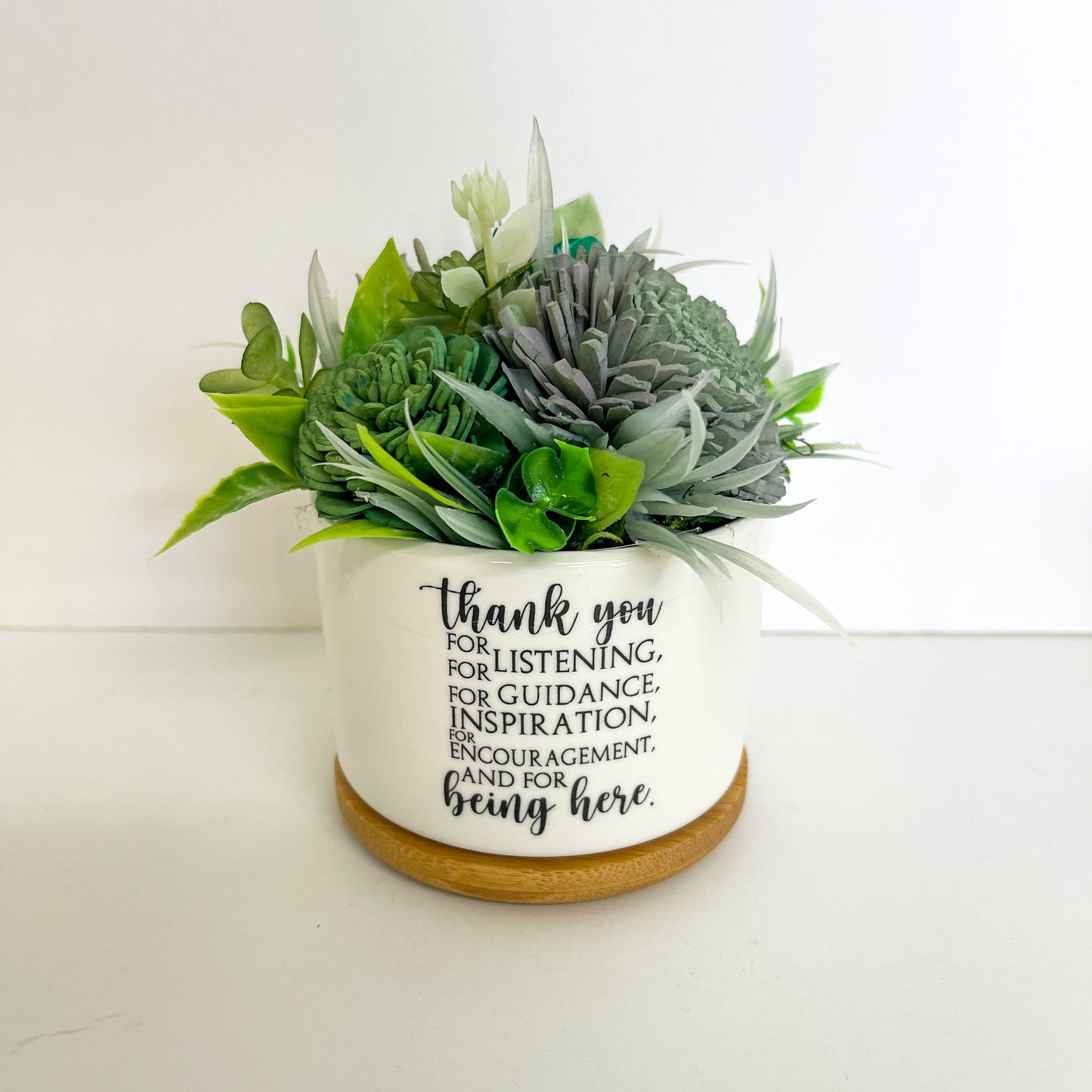 Thank You For All That You Do Succulent Garden