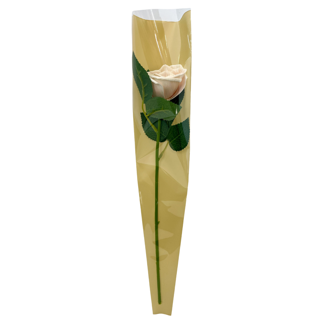 Single Stem Tendril Rose - Luxe Blush