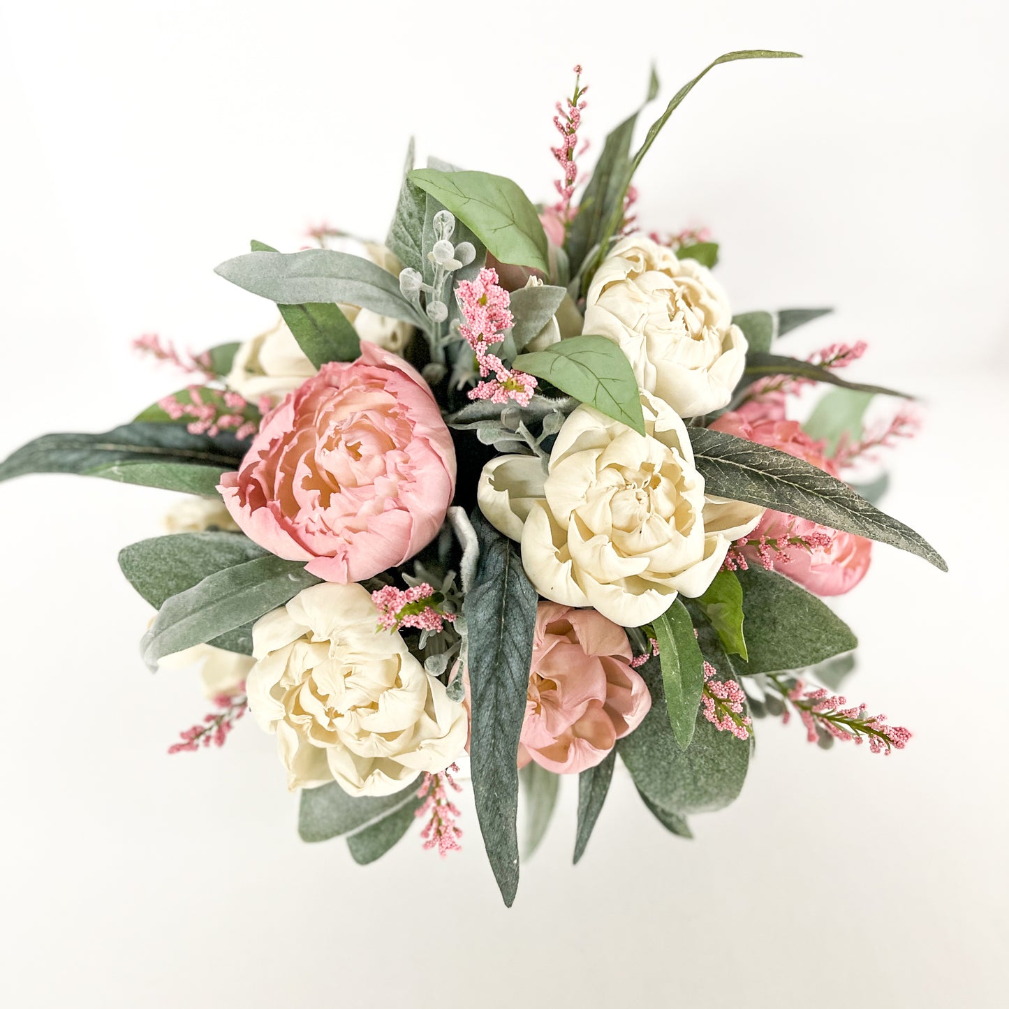 Peonies and Roses Boxed Centerpiece