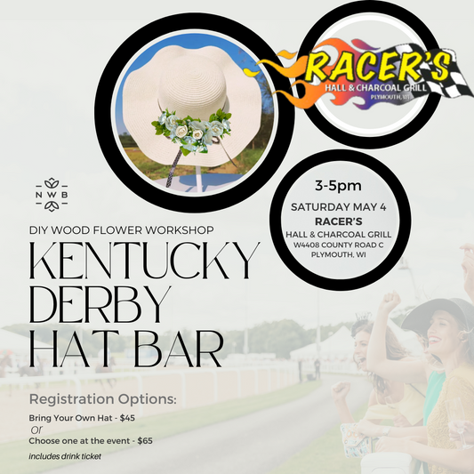 Kentucky Derby Hat Bar - Plymouth, WI 5/4