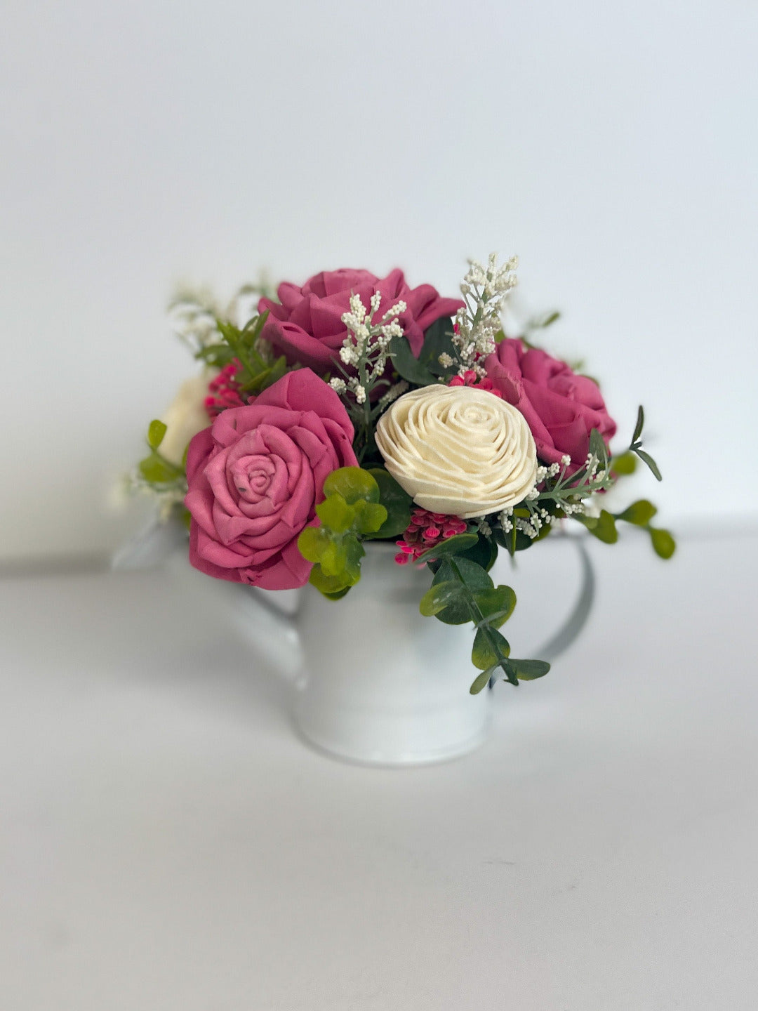 Mini Bright Watering Can Arrangement