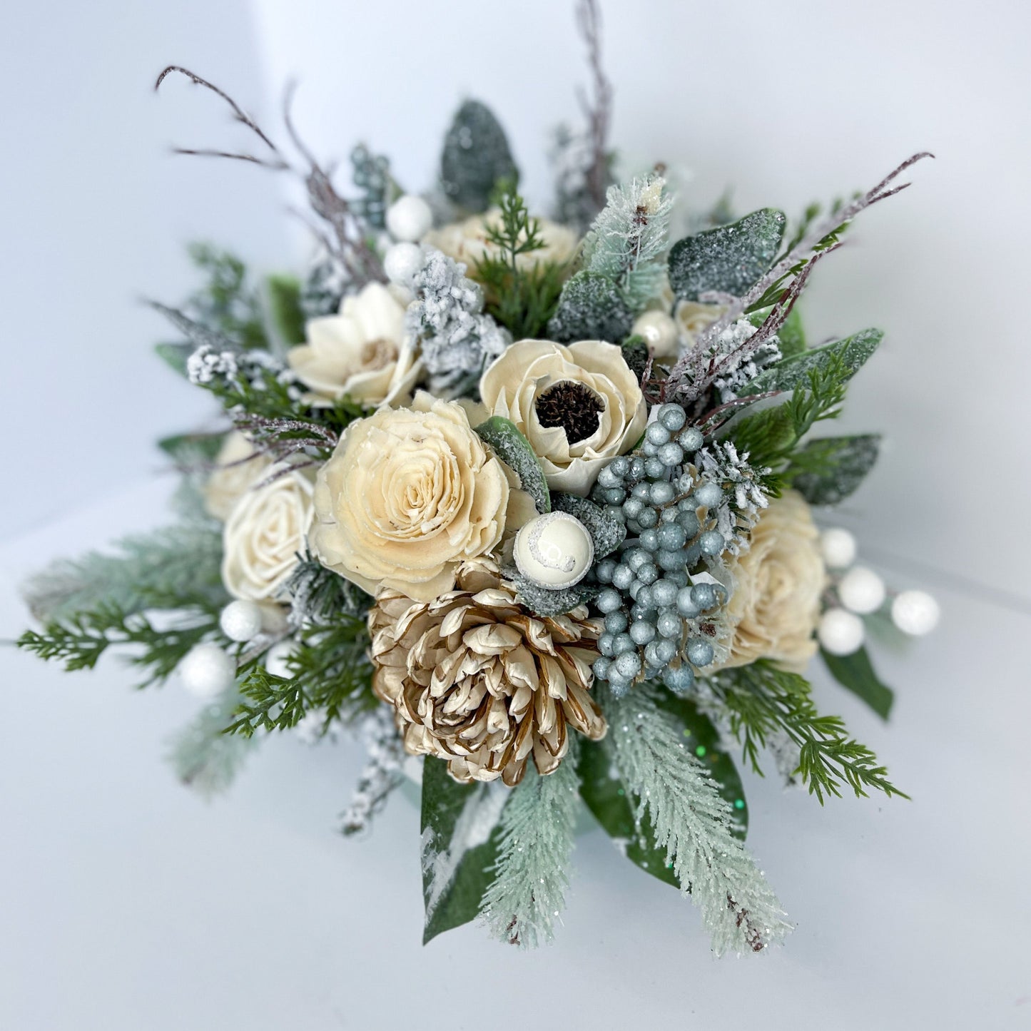 Large Frosted Centerpiece